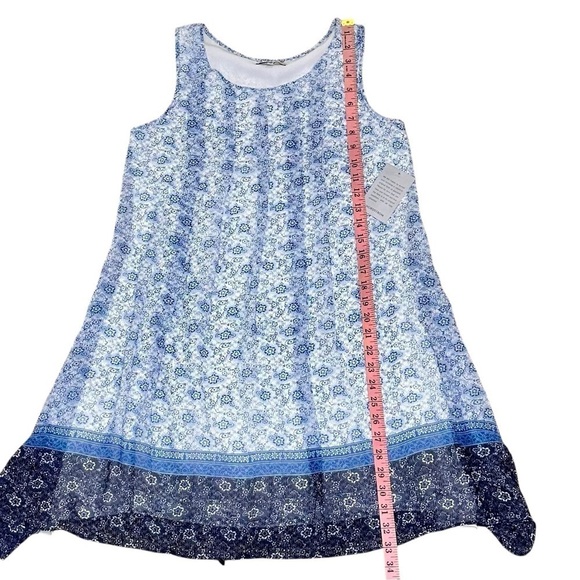 NWT Max Studio Sleeveless Boho Pleat Dress Size XS - Picture 11 of 11